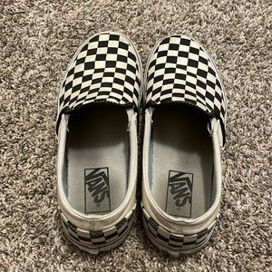 Checkered vans